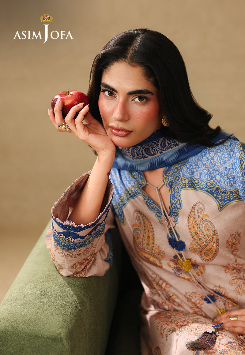 AJUBC-05 Printed Lawn Unstitched 3 Pcs