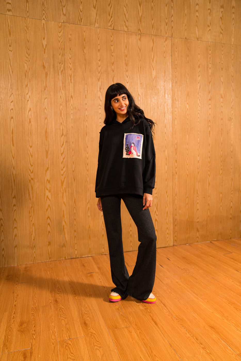 Oversized Graphic Hoodie