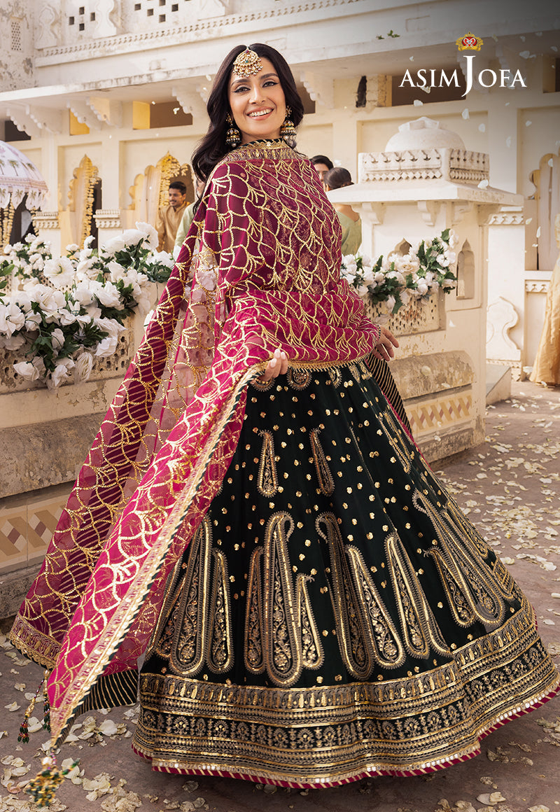 AJSH-11 EMBROIDERED CHIFFON 3 PCS