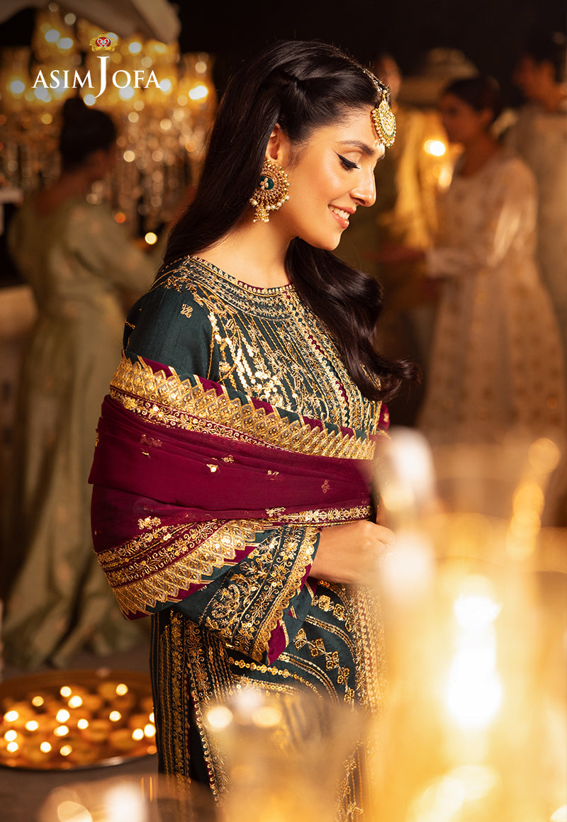 AJRA-27 EMBROIDERED JACQUARD 3 PCS