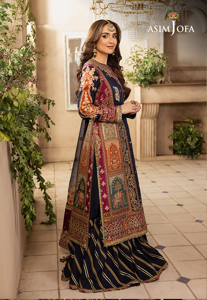 AJNB-08 EMBROIDERED SILK 3 PCS