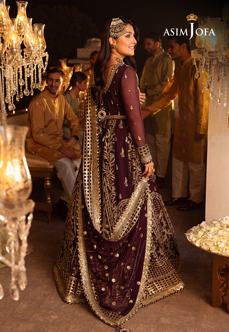 AJSH-02 EMBROIDERED CHIFFON 3 PCS