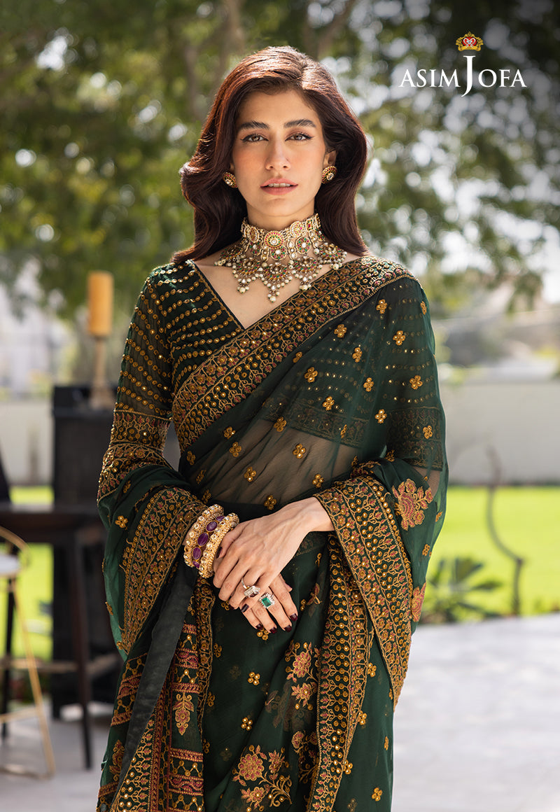 AJJH-06 EMBROIDERED CHIFFON 3 PCS