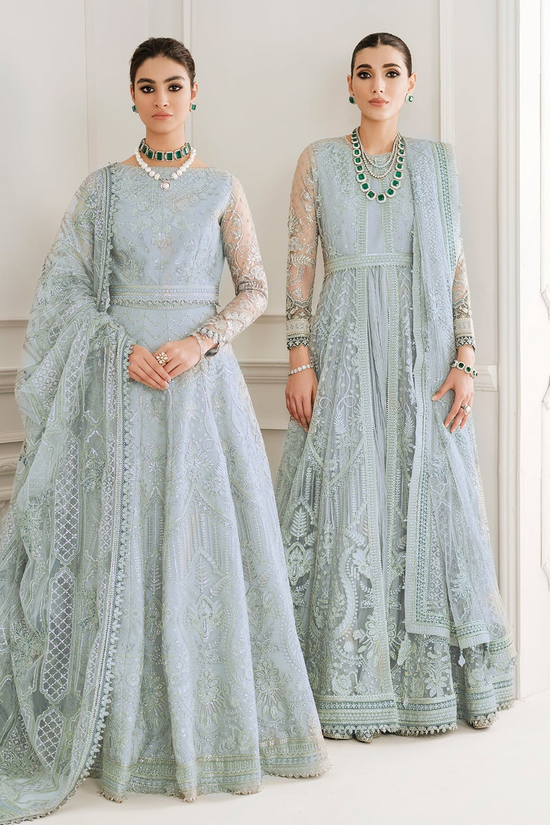 EMBROIDERED NET CH10-05 STITCHED