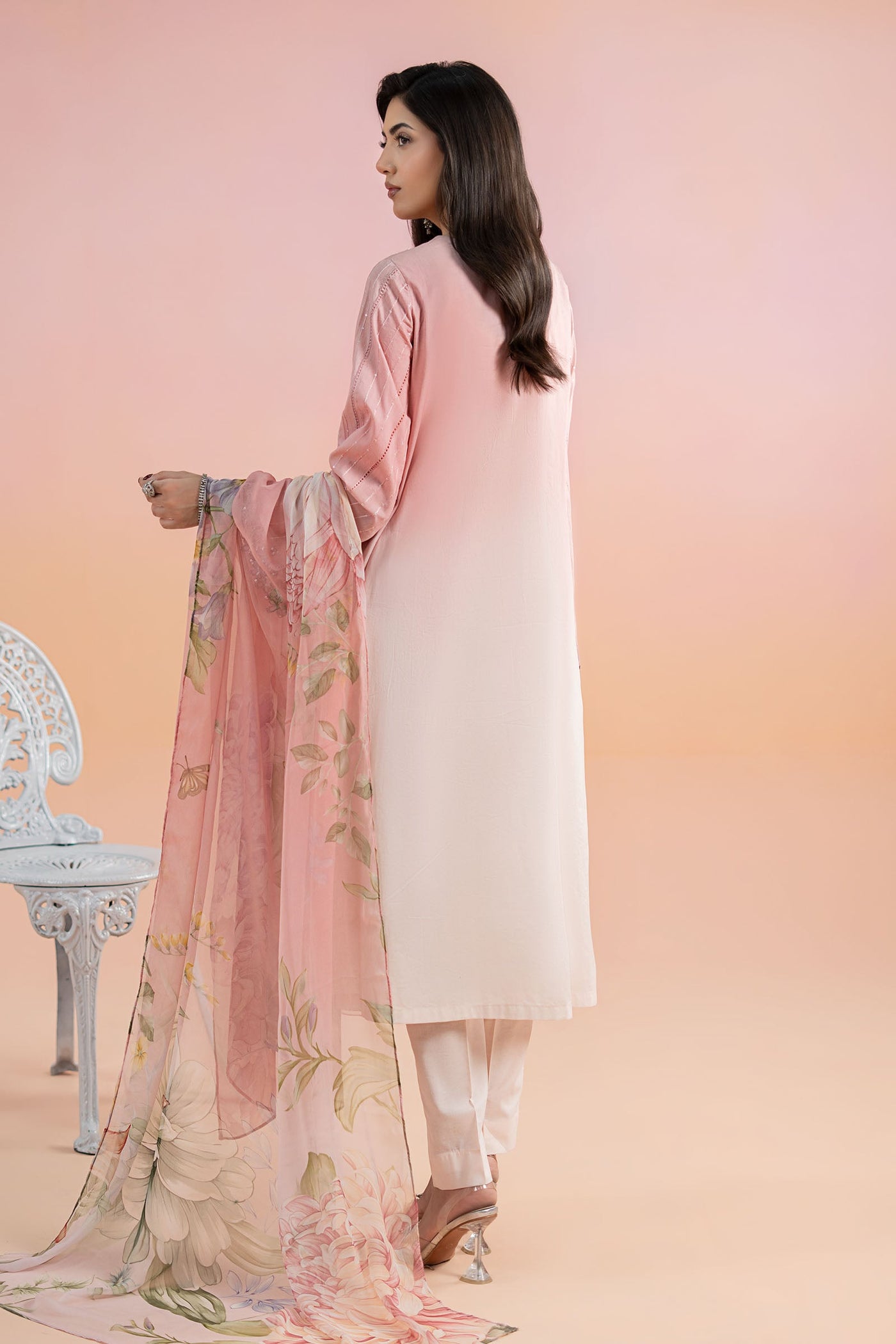 3 Piece Printed Lawn Suit | Mps-2506-A