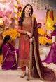 AJDAP-23 EMBROIDERED CHIFFON STITCHED 3 PCS