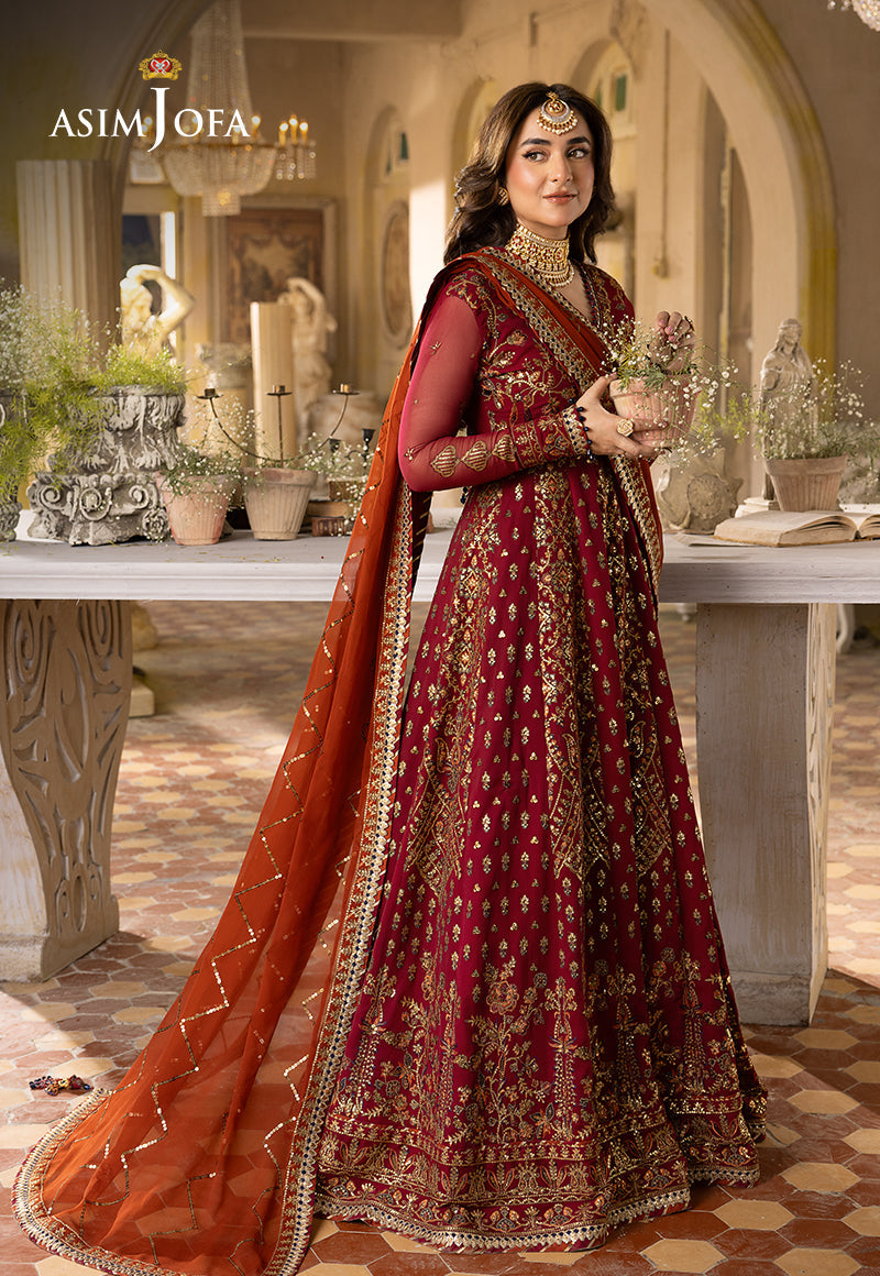 AJNB-10 EMBROIDERED CHIFFON 3 PCS