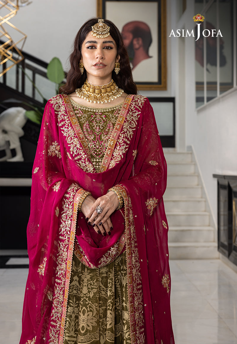 AJJH-03 EMBROIDERED CHIFFON 3 PCS