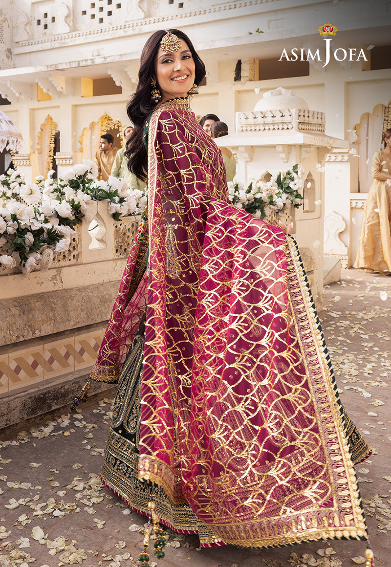AJSH-11 EMBROIDERED CHIFFON 3 PCS