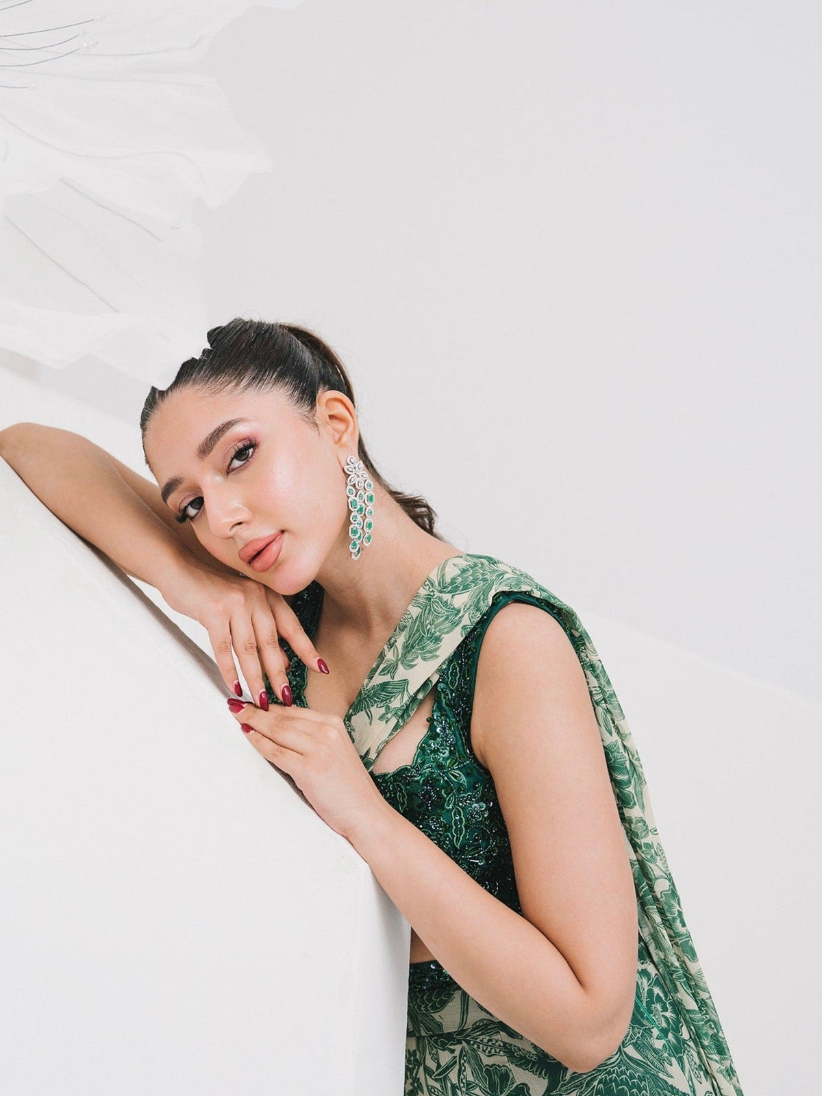 Sia Ruffle Sari