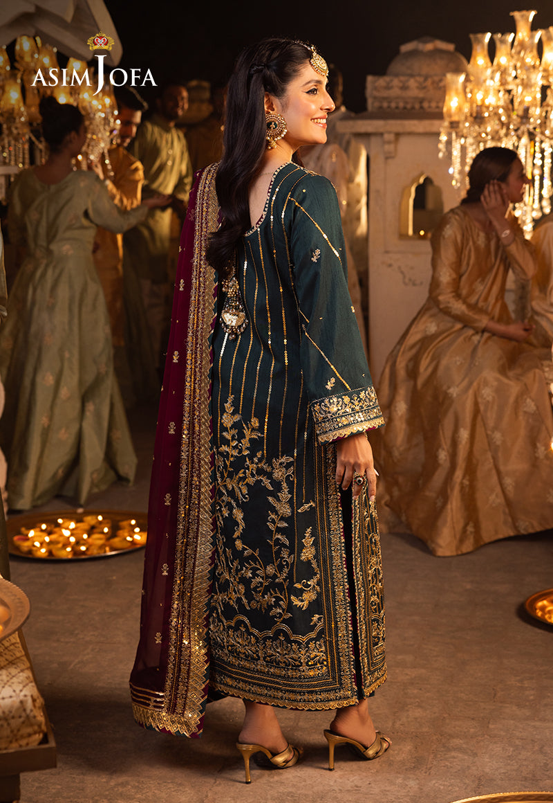 AJRA-27 EMBROIDERED JACQUARD 3 PCS
