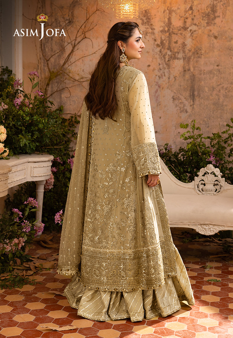Ajso-102 Unstitched 2 Pcs Shirt Dupatta