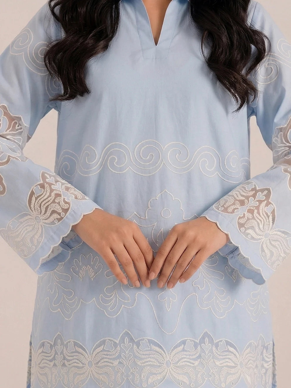 Façade | 2Pc Embroidered Cotton Set