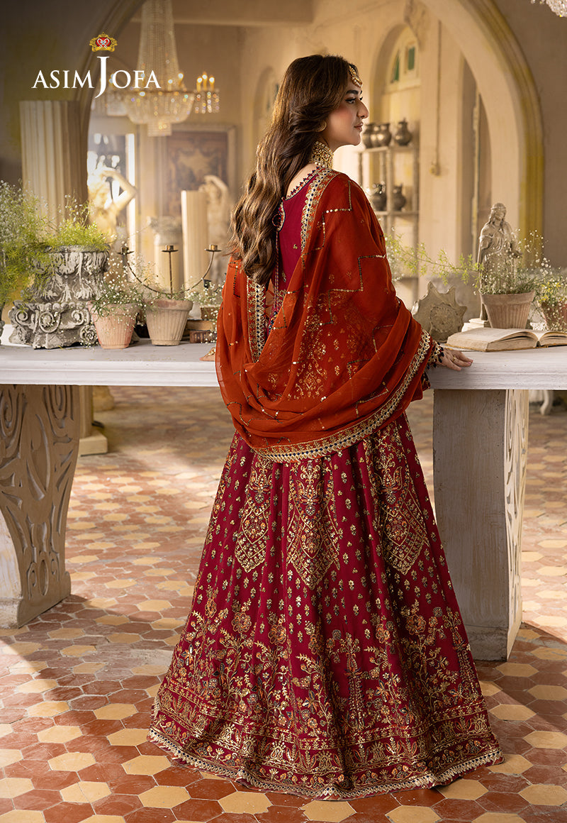 AJNB-10 EMBROIDERED CHIFFON 3 PCS