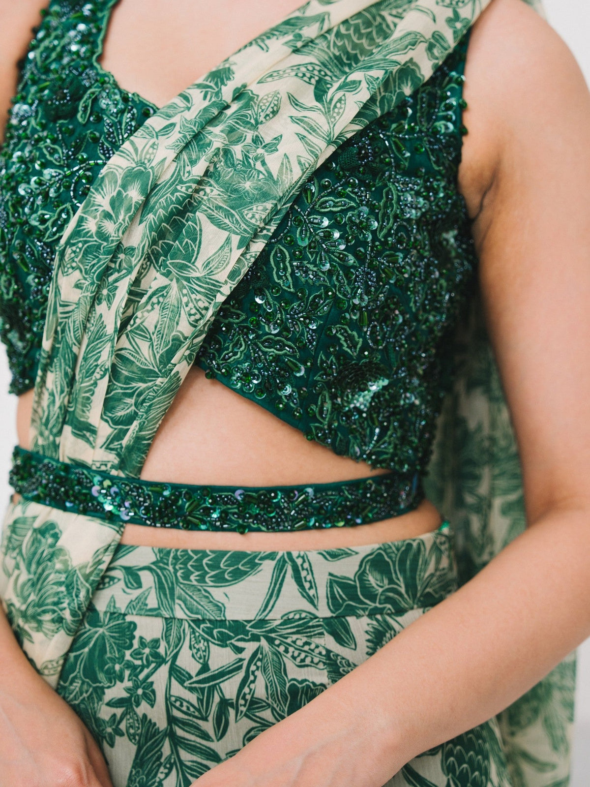 Sia Ruffle Sari