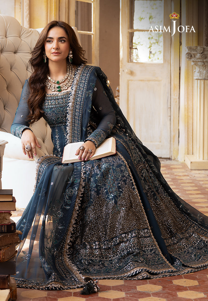 AJNB-02 EMBROIDERED CHIFFON 3 PCS