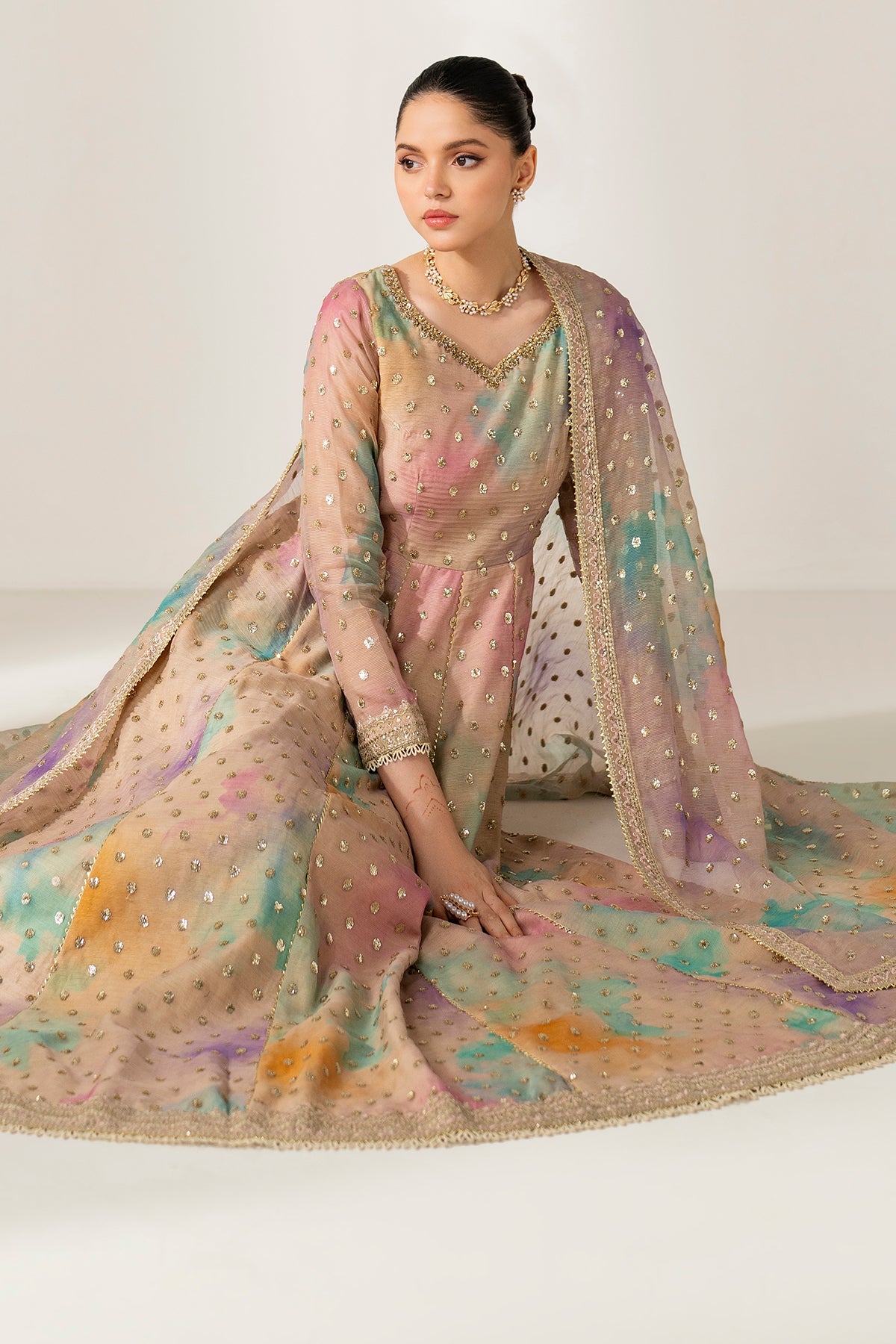EMBROIDERED COTTON PATTI PR-1138