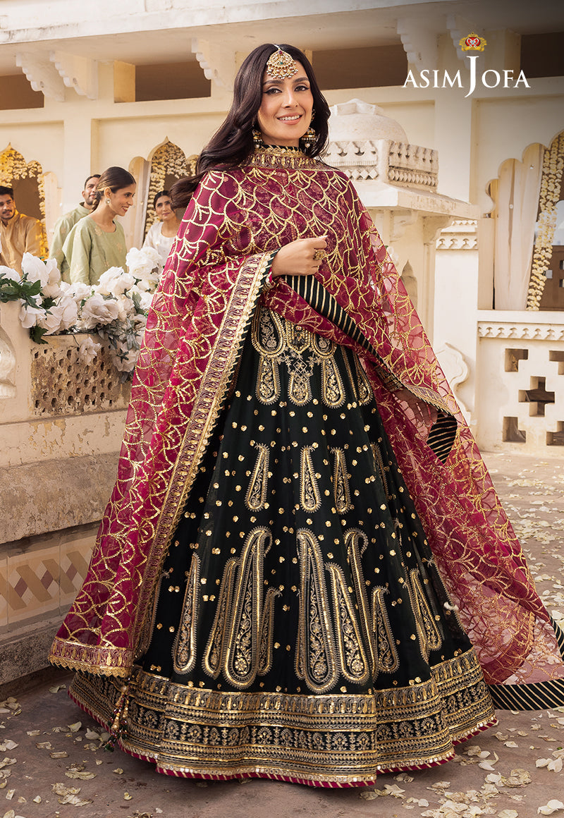 AJSH-11 EMBROIDERED CHIFFON 3 PCS