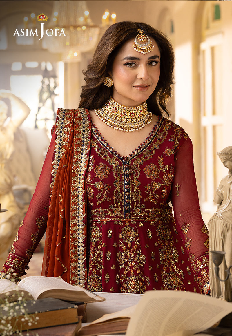 AJNB-10 EMBROIDERED CHIFFON 3 PCS