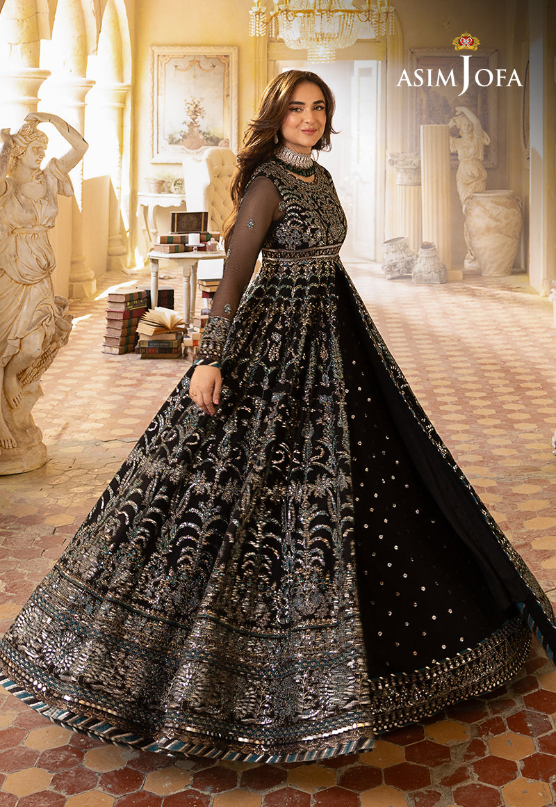 AJNB-05 EMBROIDERED CHIFFON 3 PCS