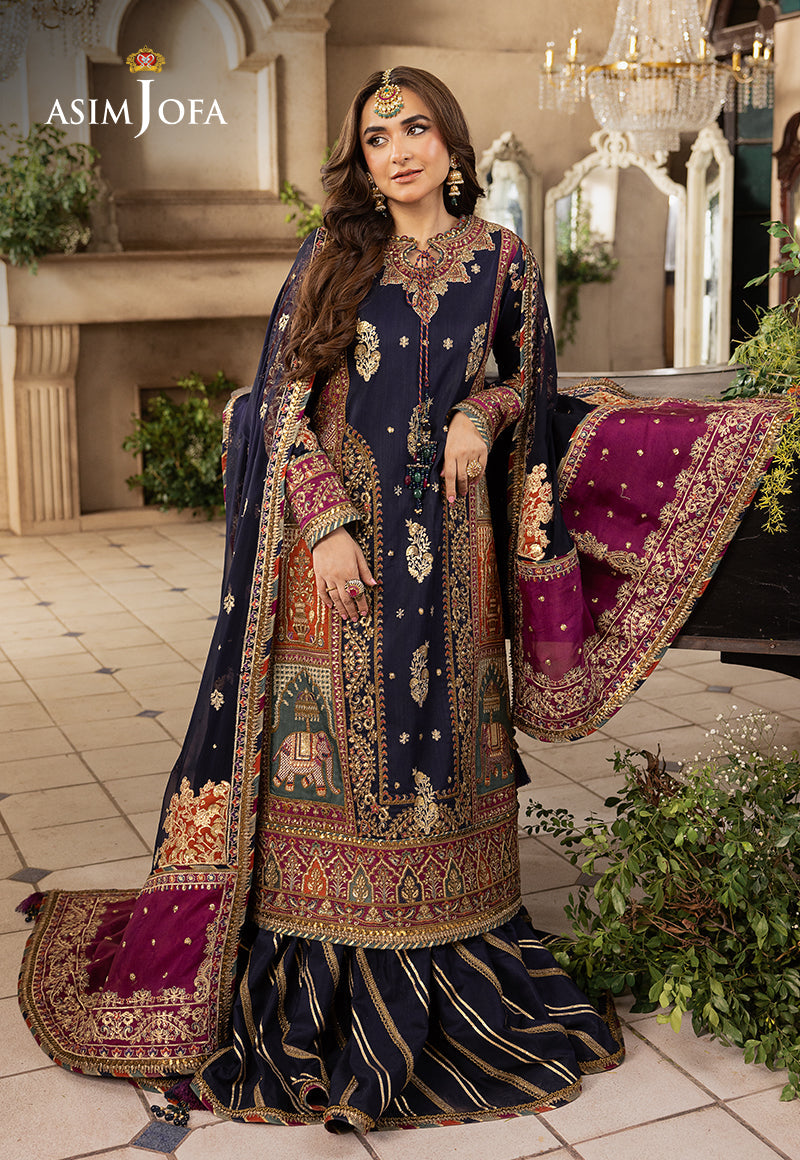 AJNB-08 EMBROIDERED SILK 3 PCS