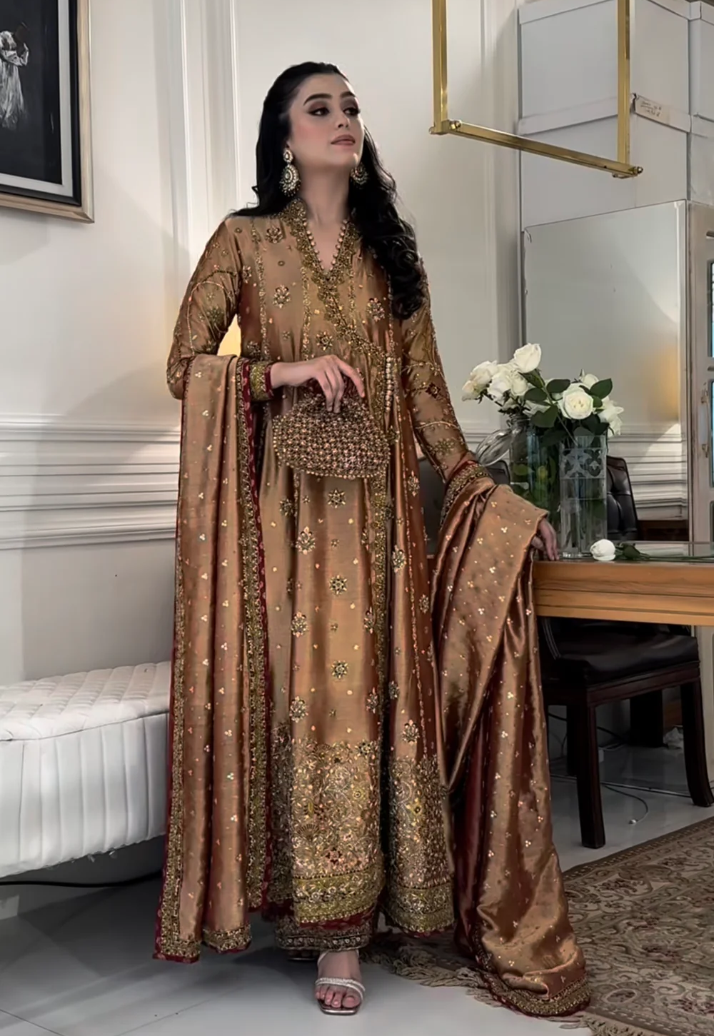 Haris Shakeel Wedding Edition Luxury Maysoori Collection D-8