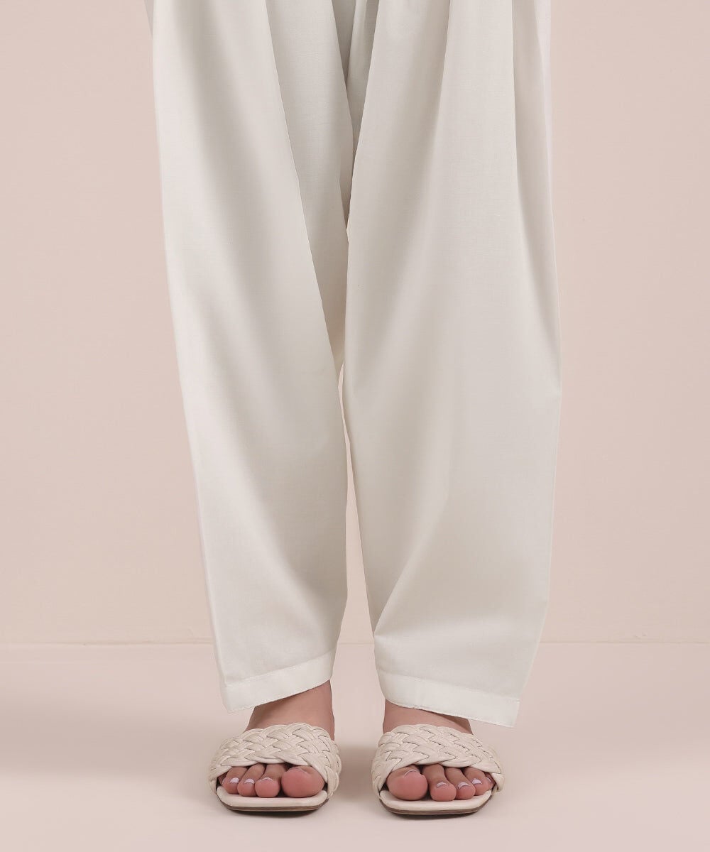 Solid Cambric Shalwar