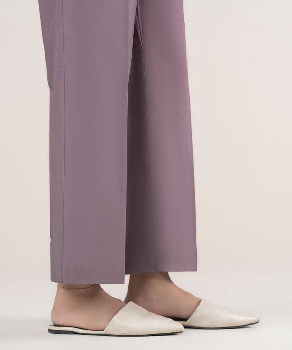 Dyed Cotton Trousers