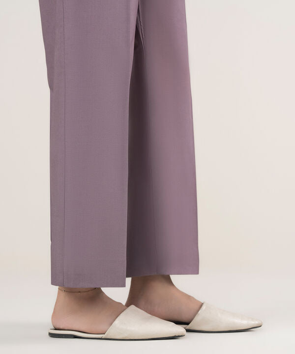 Dyed Cotton Trousers