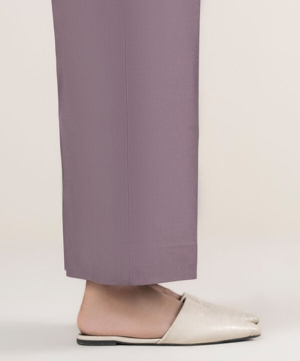 Dyed Cotton Trousers