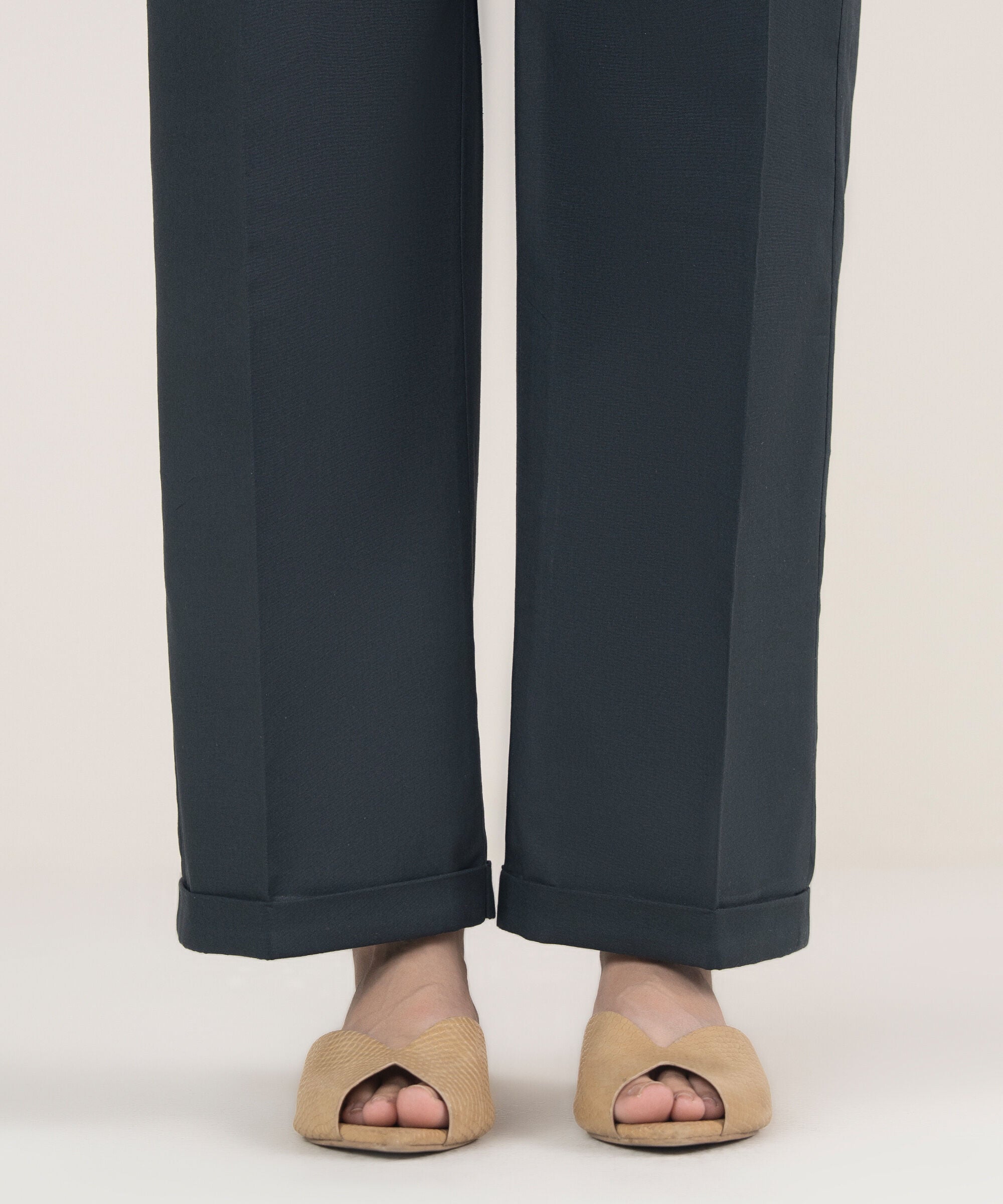 Dyed Cotton Trousers