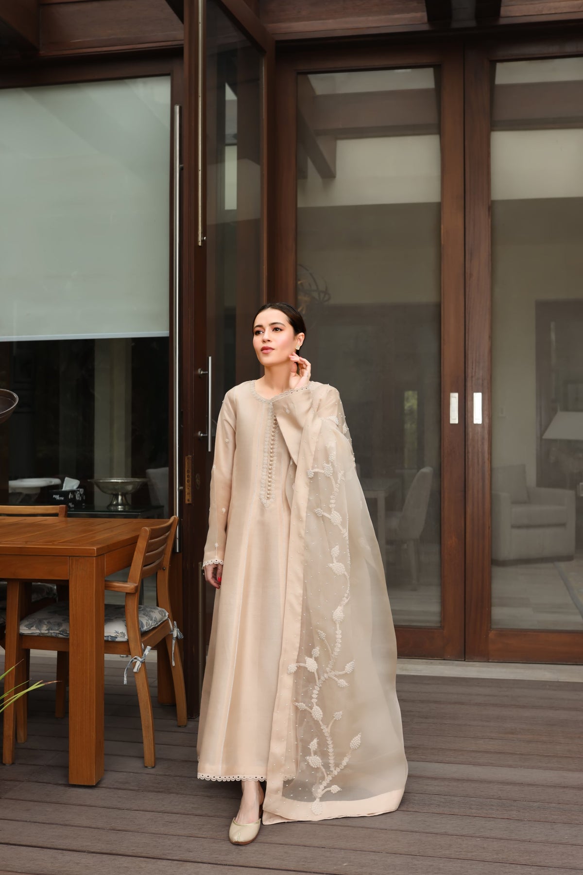 Duksy w/ Straight Pants and Dupatta