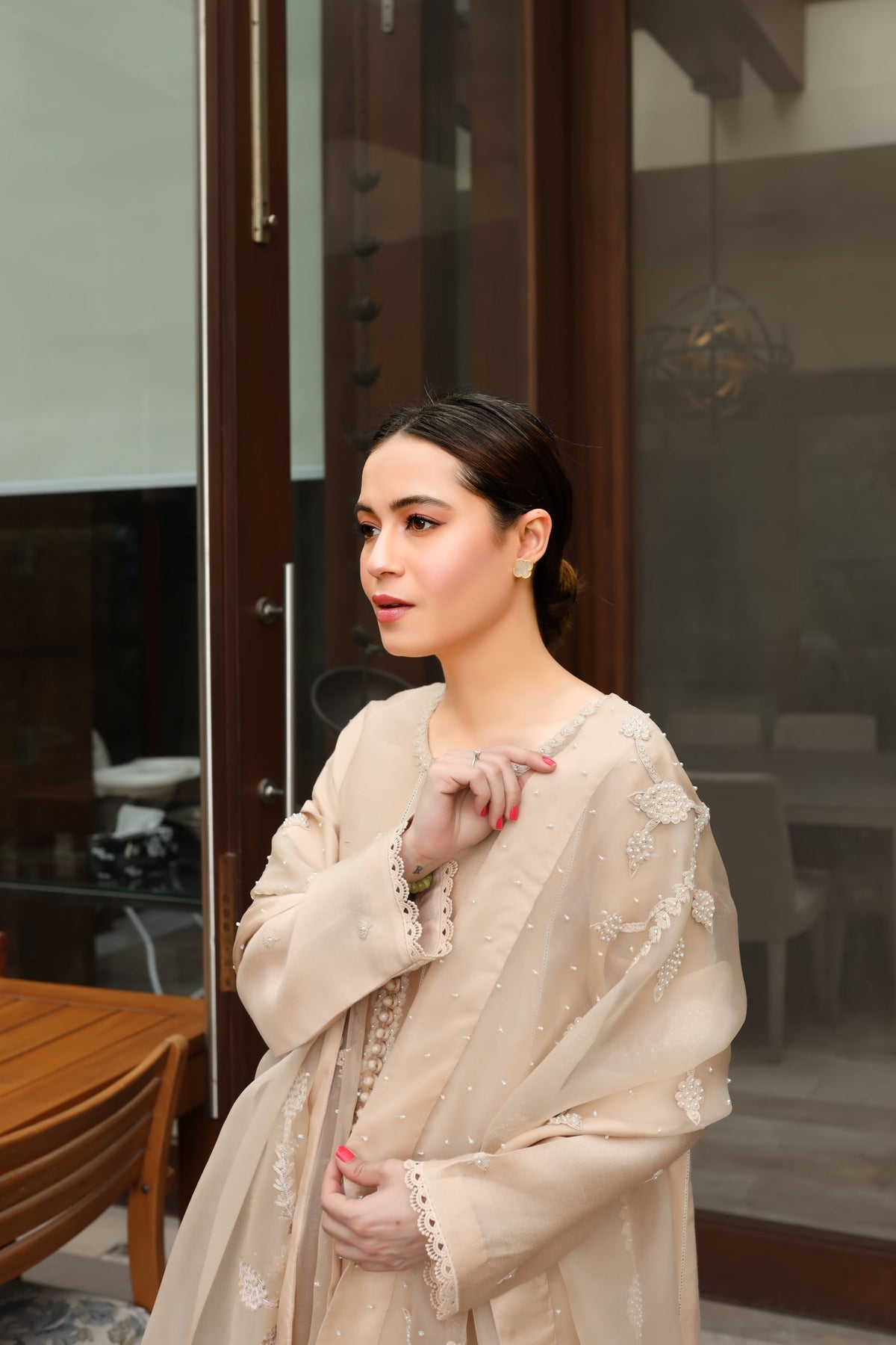 Duksy w/ Straight Pants and Dupatta