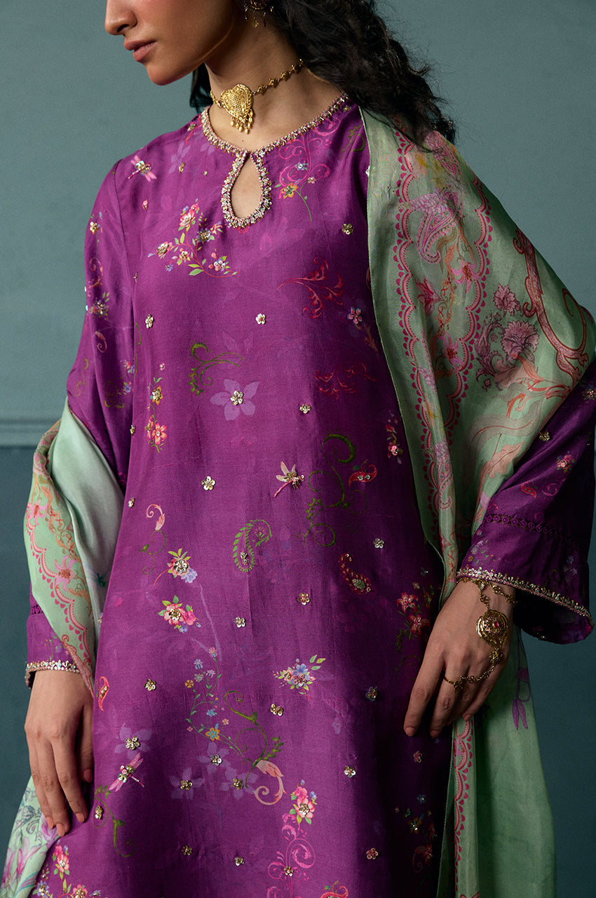 Buttercup Blush - Shirt & Dupatta