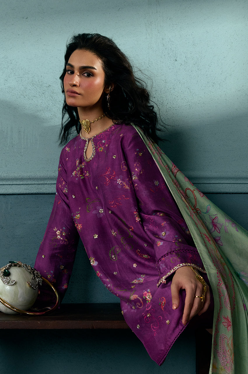 Buttercup Blush - Shirt & Dupatta