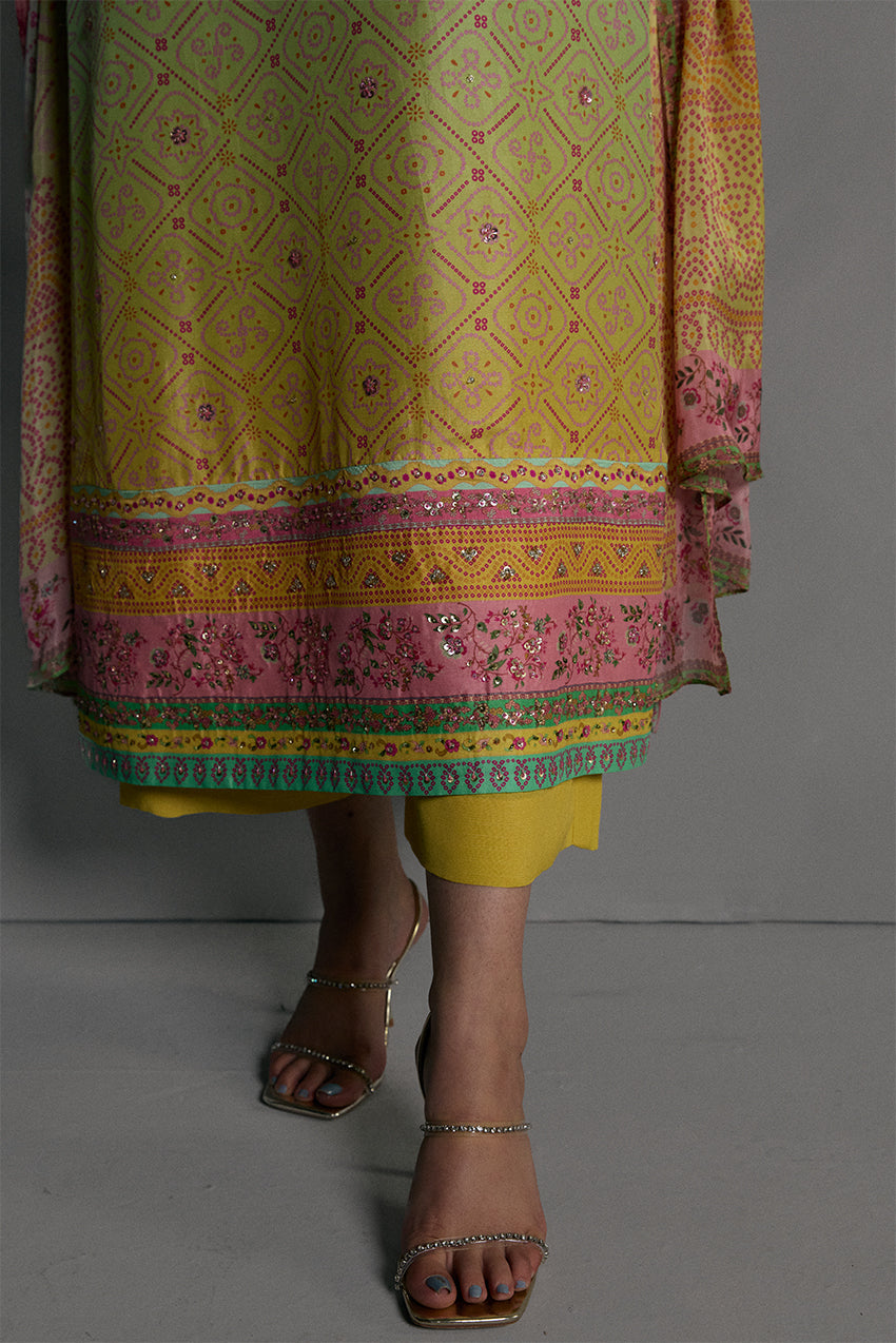 Chunri Breeze Blue - Shirt & Dupatta