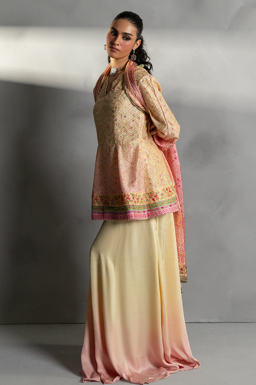 Chunri Breeze - Peplum & Dupatta