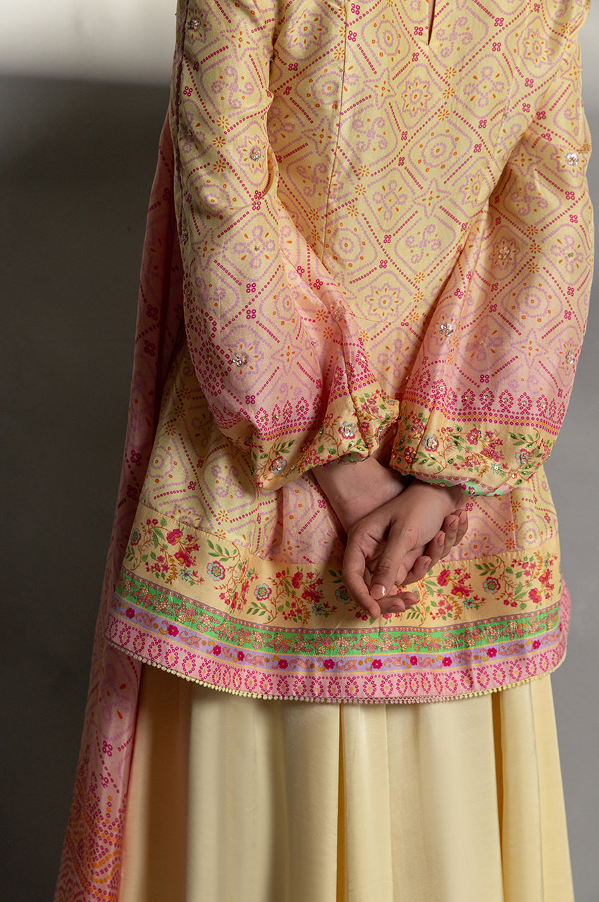 Chunri Breeze - Peplum & Dupatta