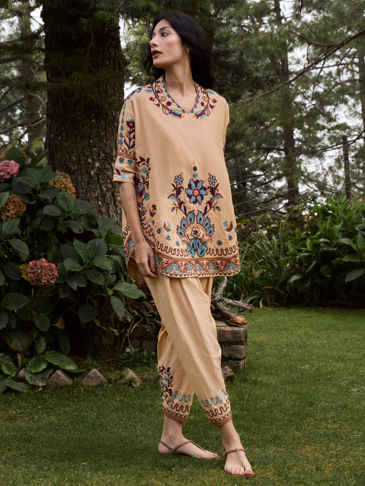 Lily Top & Skinny Shalwar