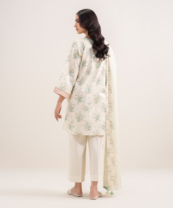 3 Piece - Printed Lawn Suit