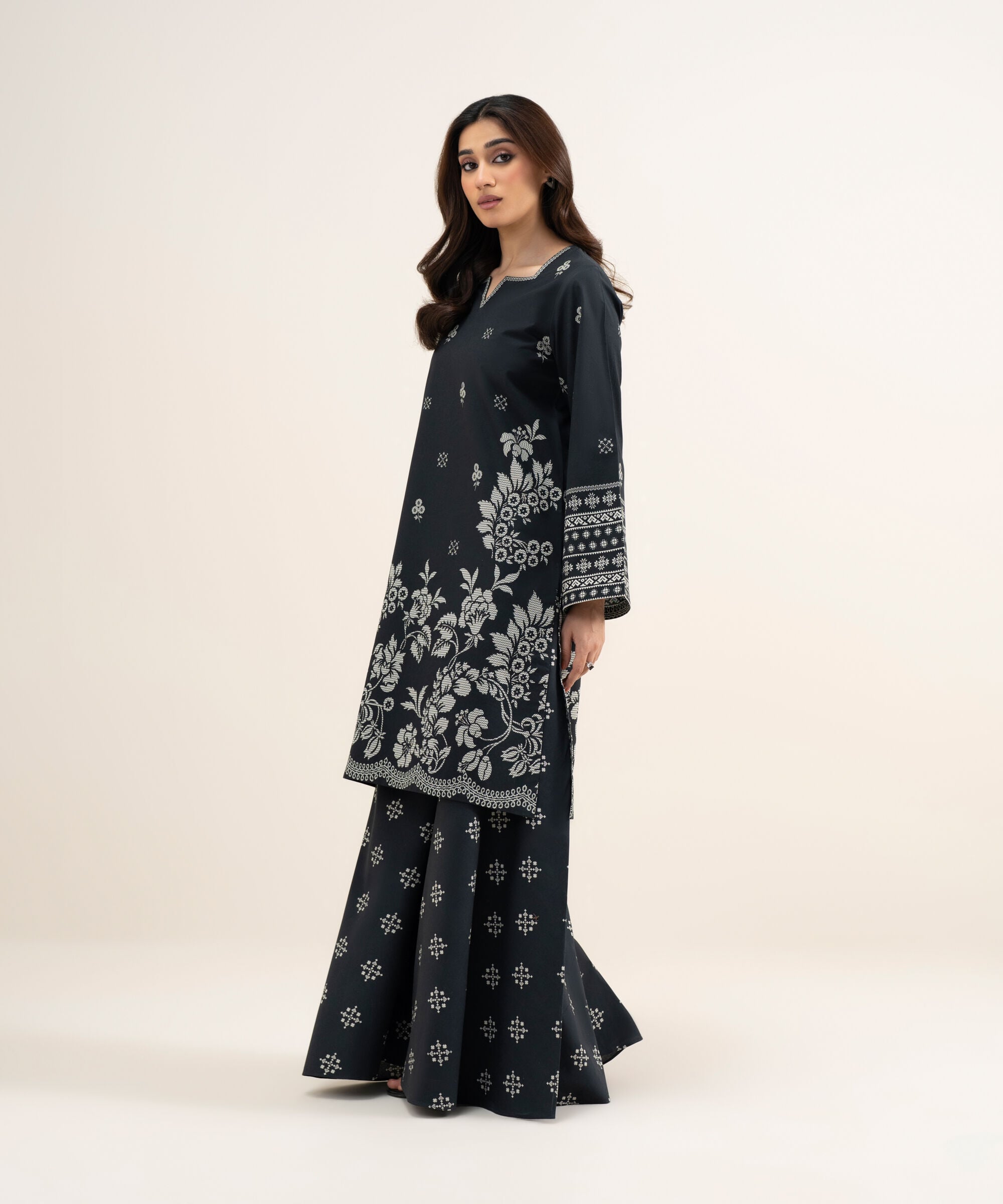 2 Piece - Printed Lawn Suit