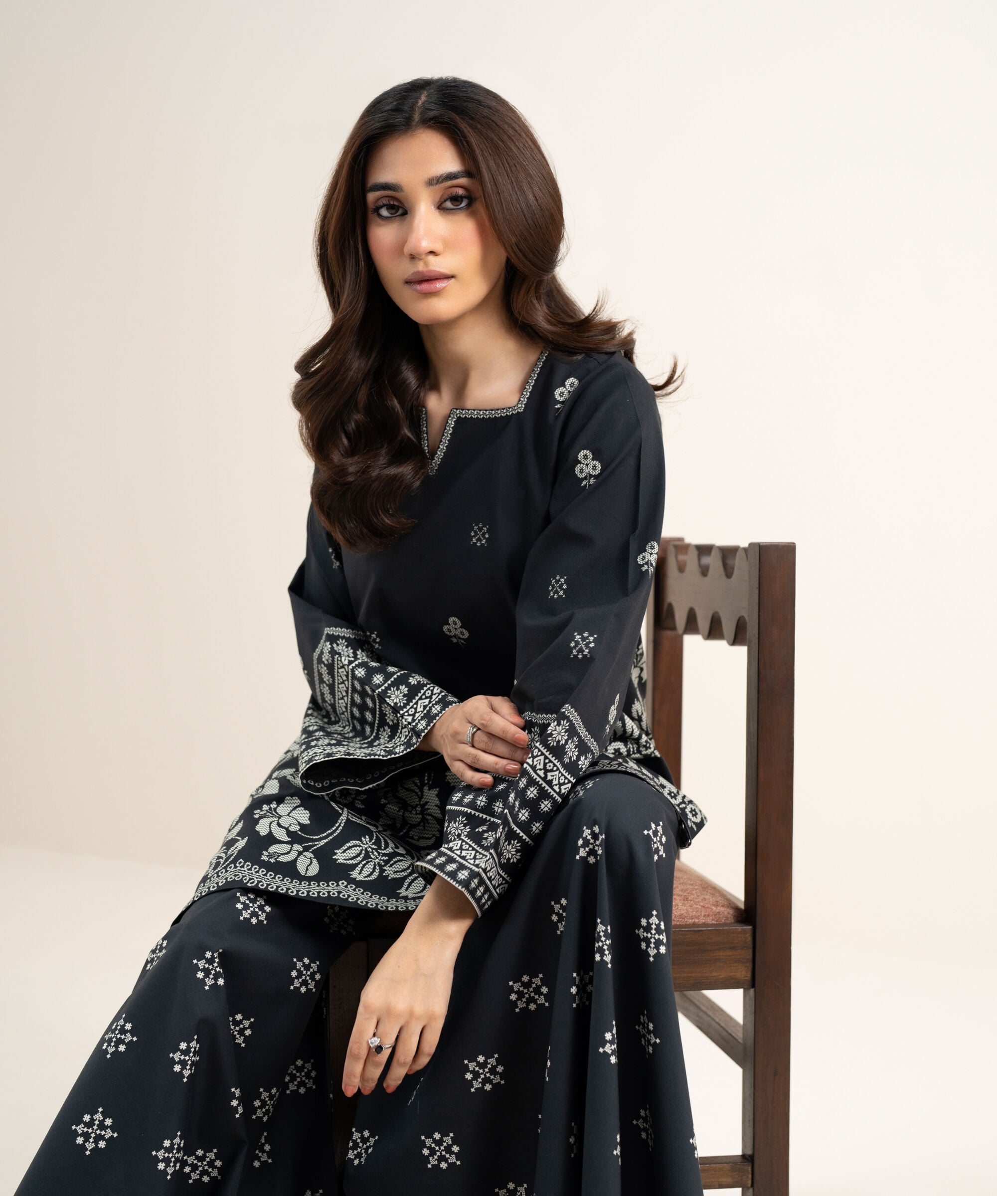 2 Piece - Printed Lawn Suit