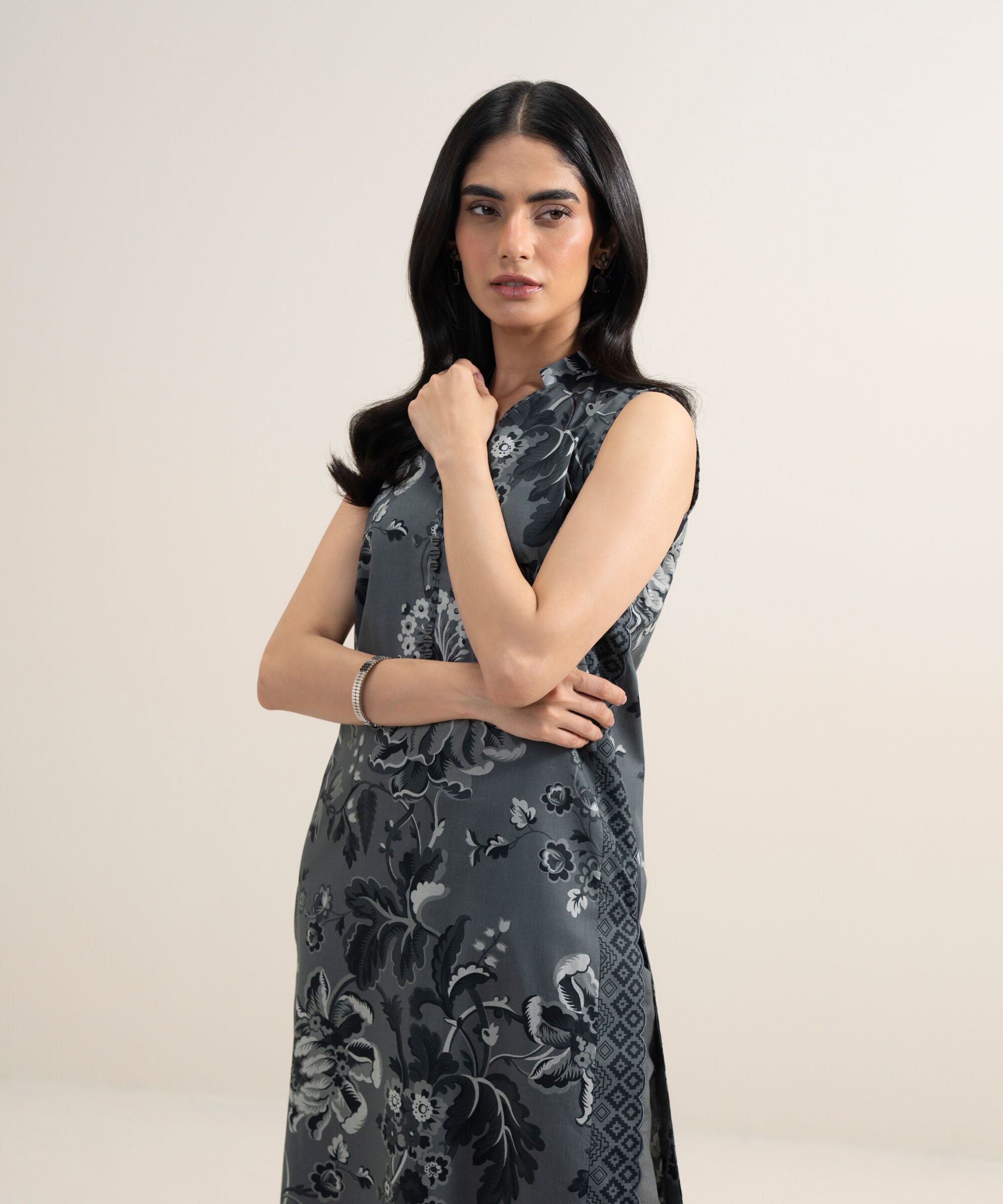 Printed Lawn Shirt