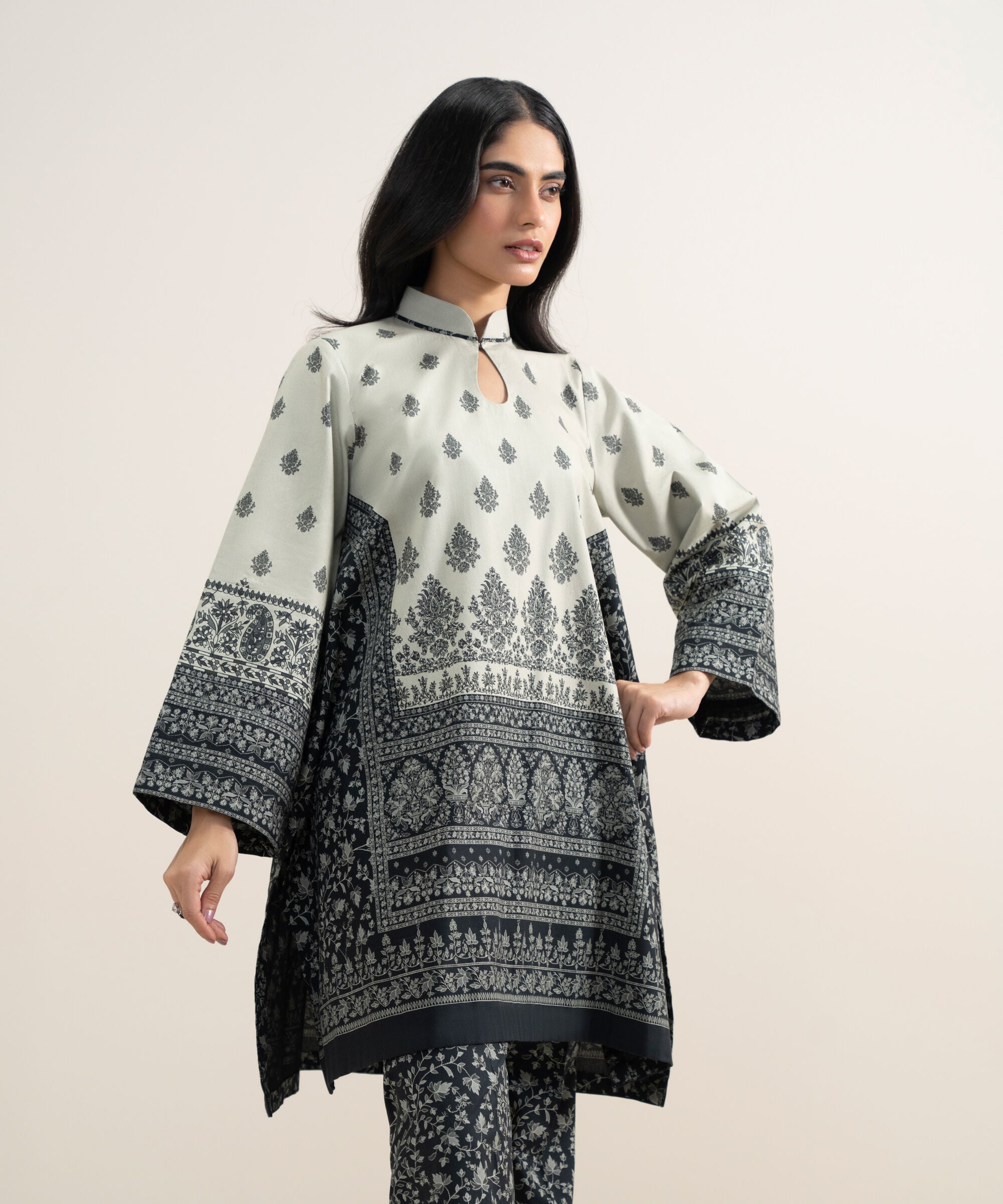 2 Piece - Printed Lawn Suit