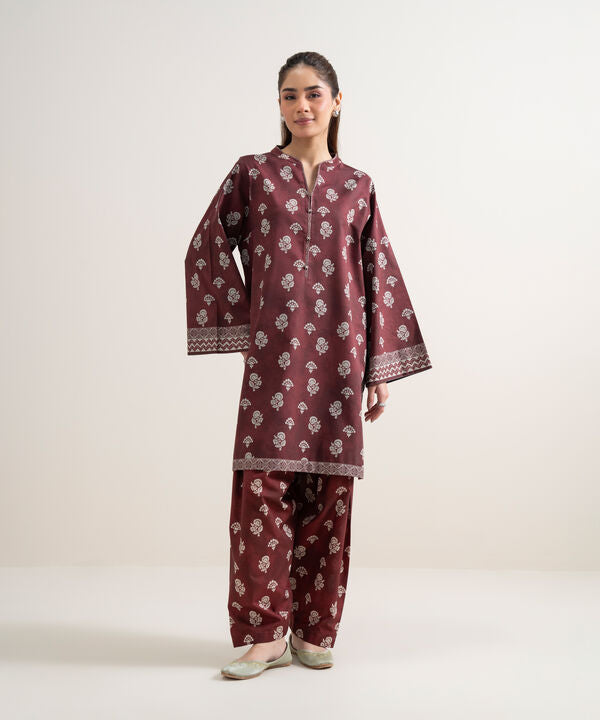 2 Piece - Printed Lawn Suit