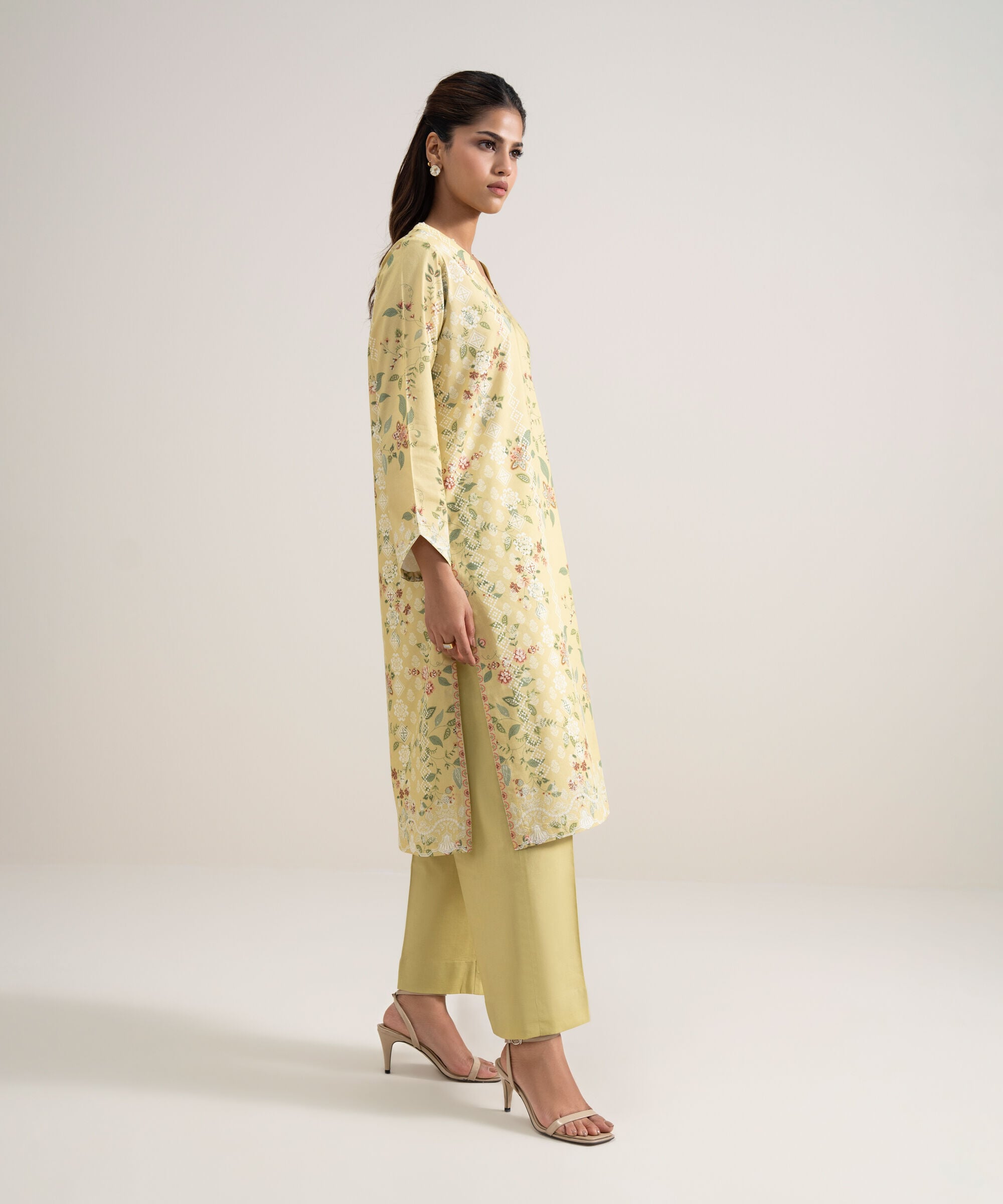 2 Piece - Printed Lawn Suit