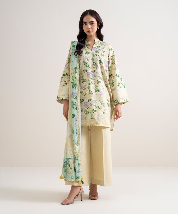 2 Piece - Printed Lawn Suit