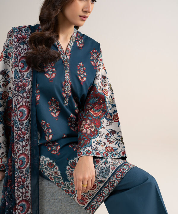 3 Piece - Printed Lawn Suit