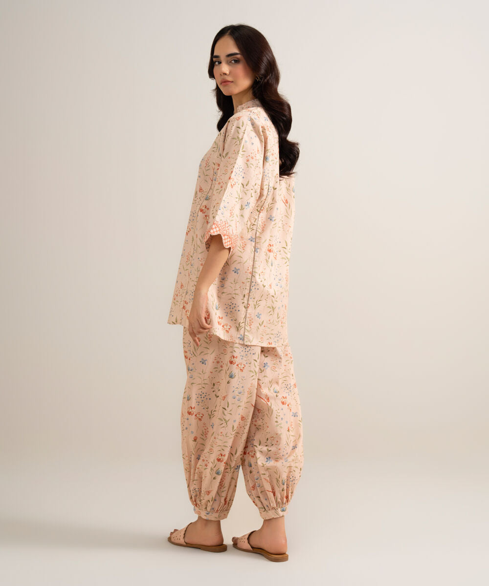 2 Piece - Printed Lawn Suit 0U2TDDS26V61