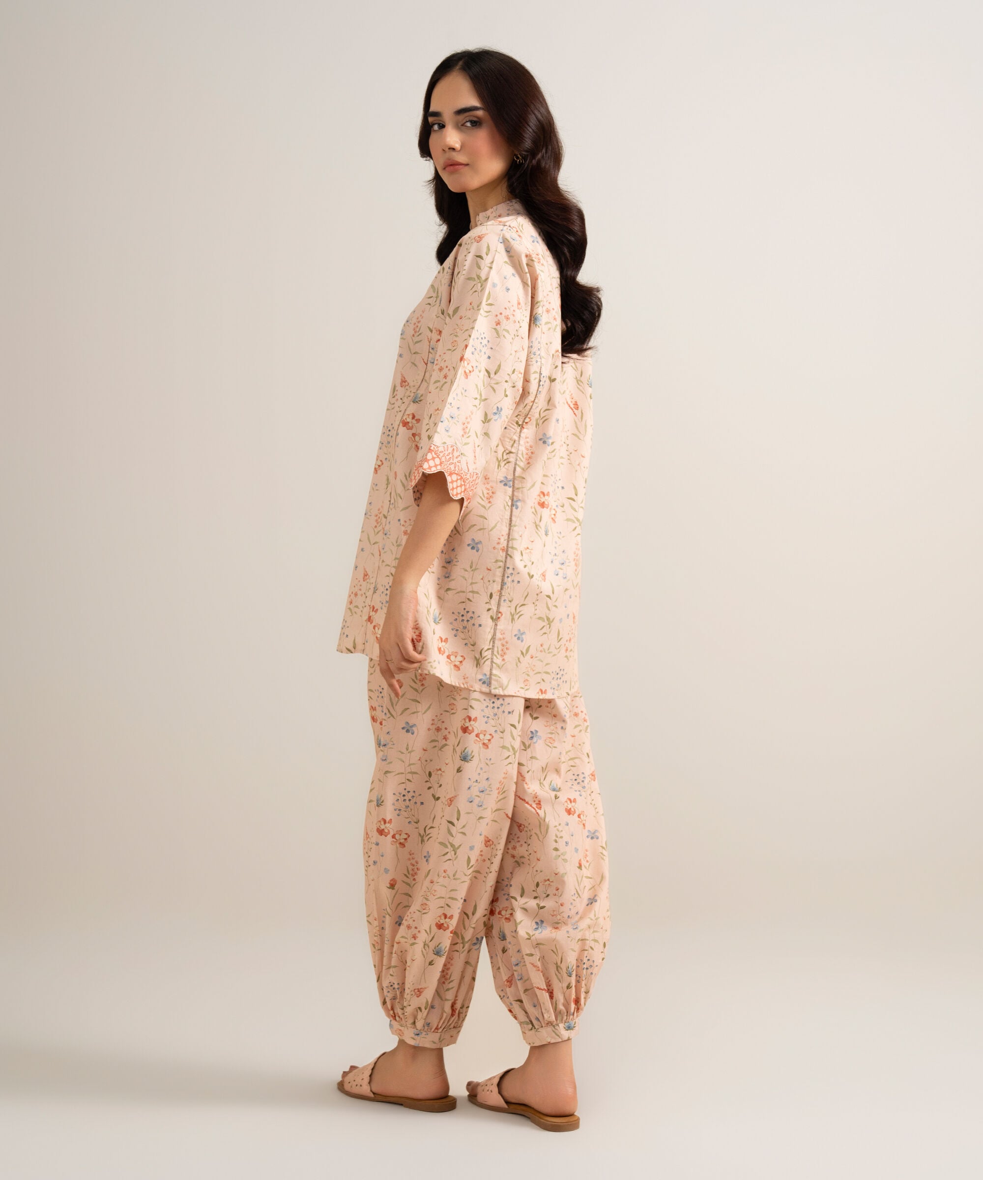 2 Piece - Printed Lawn Suit 0U2TDDS26V61